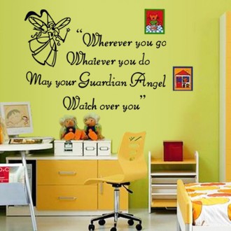 Guardian Angel Saying Wall Decals